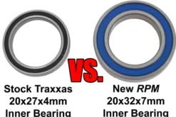 RPM Traxxas X-Maxx 8S Oversized Front Axle Carriers Black – RPM80662