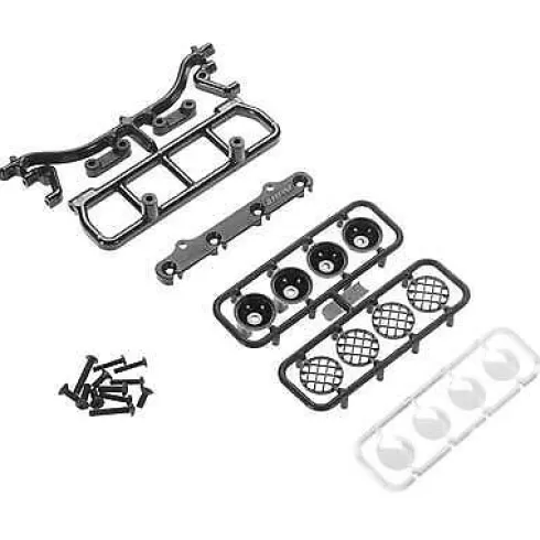 RPM Universeel Roof Mounted Light Bar Set narrow – Chrome RPM80783
