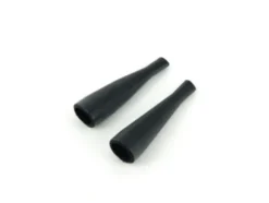 RUBBER SHOCK BOOT 36.5MM (BLACK) (2PCS)– AR330199