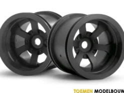 SCORCH 6-SPOKE WHEEL GUNMETAL 2pcs – HPI3086
