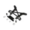 Shock Tower, Rear, Black, Aluminum: DBXL, MTXL – LOS354005