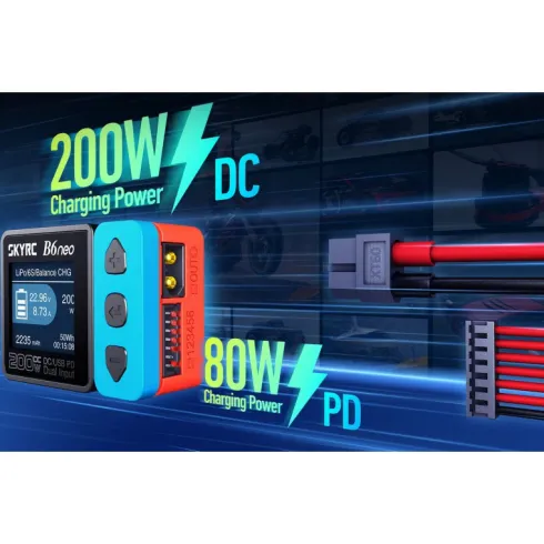 SkyRC B6 Neo DC charger (200W)