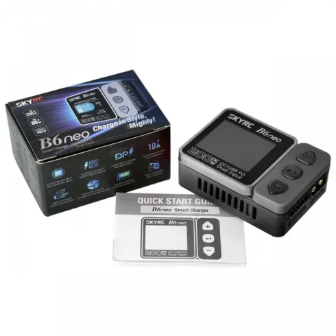 SkyRC B6 Neo DC charger (200W) – Grijs