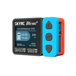 SkyRC B6neo+ Smart Charger – Blue/Red, LiPo 1-6S, 10A, 200W