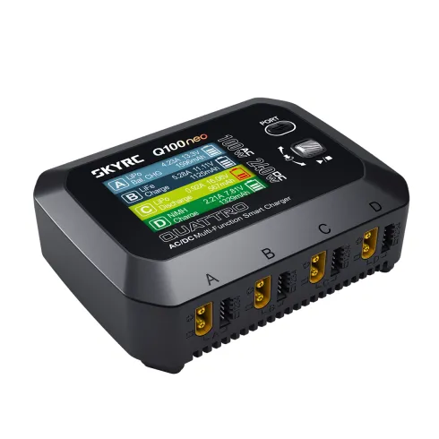 SkyRC Q100 Neo LiPo Lader – 1-4S, 6A, 100W AC