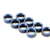 Spacer, pushrod aluminum, blue 8 – TRX5133A