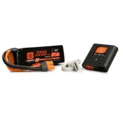 Spektrum Smart G2 Powerstage Air Bundle: 3S 2200mAh LiPo Battery / S120 Charger