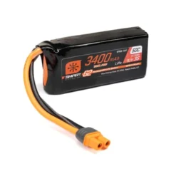Spektrum 11.1V 3400mAh 3S 50C Smart G2 Trail Pro LiPo Battery IC3 – SPMX-1047