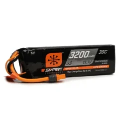 Spektrum 11.1V 3200mAh 3S 30C Smart LiPo Battery IC3