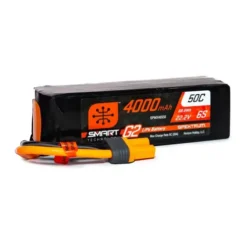 Spektrum 22.2V 4000mAh 6S 50C Smart LiPo G2 IC5