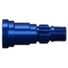 Stub axle aluminum blue anodized 1 – TRX7753