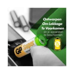 20 stuks GP Super Alkaline AA batterijen ideaal voor RC auto’s, boten, vliegtuigen, drones en helikopters