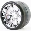 Sweep RC Road Crusher VHT Slick Belted wielen 17mm zilver – 1/2 offset