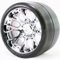 Sweep RC Road Crusher VHT Slick Belted wielen 17mm zilver – 1/2 offset