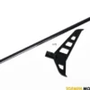 Tail boom black-anodized & tail fin & screw – TRX6352