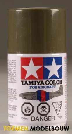 Tamiya AS-06 Olive Drab USAF spuitbus 100ml