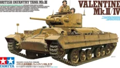 Tamiya British Infantry Tank Mk.III Valentine – 1:35 bouwpakket