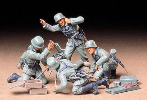 Tamiya GERMAN INFANTRY MORTAR TEAM – 1:35 bouwpakket