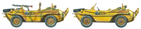 Tamiya German Schwimmwagen Type 166 Wide Wheel Version – TAM-35393