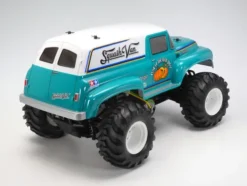 Tamiya offroad 1/10 Squash Van 4WD GF-02 RC auto (met motor en regelaar)