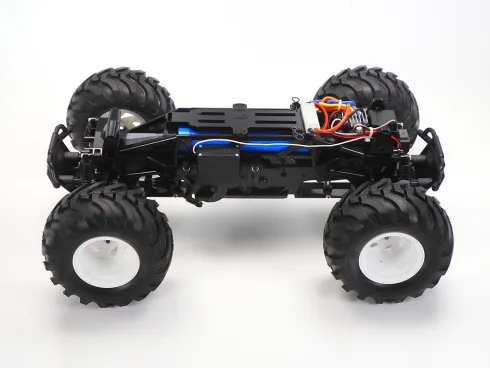 Tamiya offroad 1/10 Squash Van 4WD GF-02 RC auto (met motor en regelaar)