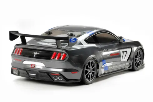 Tamiya onroad 1/10 Ford Mustang GT4 (TT-02) RC auto (met motor en regelaar)
