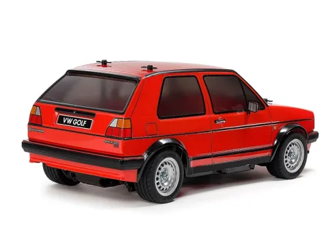 Tamiya onroad 1/10 Volkswagen Golf II GTI 16V (MB-01) RC auto (met motor en regelaar) + Gratis Toerwagen Fittingset twv €27.99 + Gratis extra 2e bandenset twv €22.49