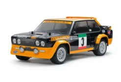Tamiya 1/10 RC Fiat 131 Abarth Rally Olio Fiat– MF-01X