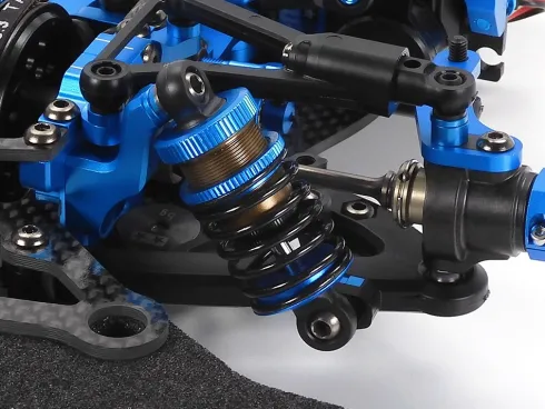 Tamiya 1/10 RC TRF421x Chassis met certificaat (carbon wedstrijdmodel)