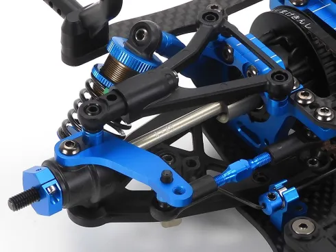 Tamiya 1/10 RC TRF421x Chassis met certificaat (carbon wedstrijdmodel)