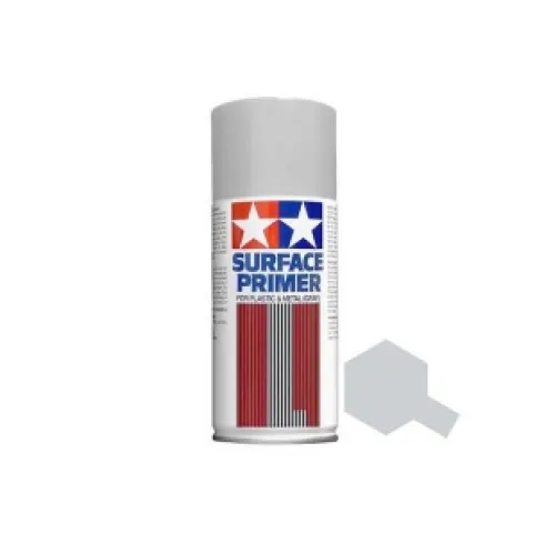 Tamiya Surface Primer voor plastic en metaal – licht grijs