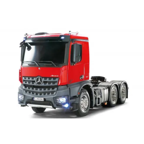 Tamiya 1/14 Truck Mercedes Benz Arocs 3363 6×4 Pro Build RTR Rood