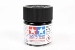 Tamiya X-18 Black Semi Gloss 23ml