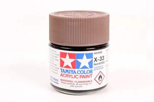 Tamiya X-33 Bronze Gloss 23ml