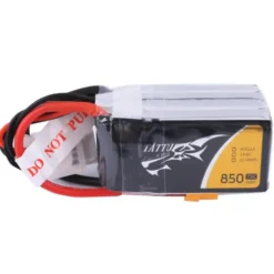 Tattu 850mAh 14.8V 75C-150C 4S1P Lipo batterij met XT60 stekker
