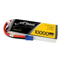 Tattu 10000mAh 11.1V 15C 3S1P Lipo batterij met EC-5 stekker
