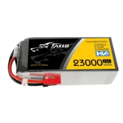 Tattu 23000mAh 22.8V 25C 6S1P Lipo Battery Pack With XT150+AS150