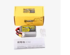 Tattu R-Line Version 5.0 850mAh 14.8V 4S 150C Lipo Battery Pack met XT30U-F stekker