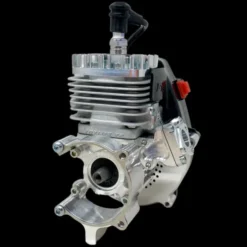 TAYLOR 35cc V2 Billet Reed Motor Raw Silver + WT1257 Extreme carburateur + 9500rpm FS koppeling + RAM Air Race Filter voor 1/5 RC + TAYLOR Billet WT Carb Velocity Stack