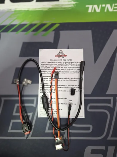 Taylor RC Remote Kill Switch – Premium Motor Noodstop