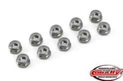Team Corally – Aluminium Nylstop Nut M2 – Gun Metal – 10 pcs