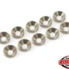 Team Corally – Aluminium Washer – for M4 Socket Head Screws – OD=10mm – Gun Metal – 10 pcs