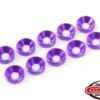 Team Corally – Aluminium Washer – for M2 Socket Head Screws – OD=6mm – Purple – 10 pcs