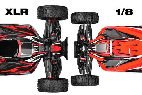 Team Corally Asuga XLR 6S Brushless Buggy RTR Groen