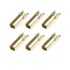 Team Corally – Bullit Connector 3.5mm – Female – Gold Plated – Ultra Low Resistance – 6 pcs