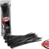 Team Corally – Cable Tie Raps – Black – 2.5x100mm – 50 Pcs
