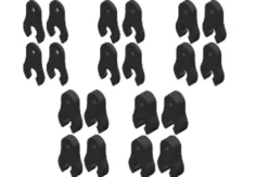 Team Corally Caster Clips Set – 1 to 4.5mm – 1 Set – C-00180-109