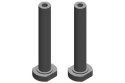 Team Corally Servo Saver Post – Steel – 2 pcs – C-00180-147
