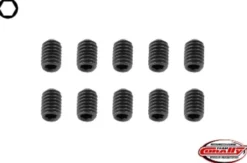 Team Corally – Steel Set Screws M4 x 4mm – Hex – 10 pcs