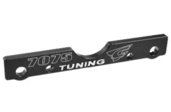 Team Corally – Suspension Arm Mount – FR – Swiss Made 7075 T6 – 3mm – Hard Anodised – Black – Made In Italy – C-00180-682